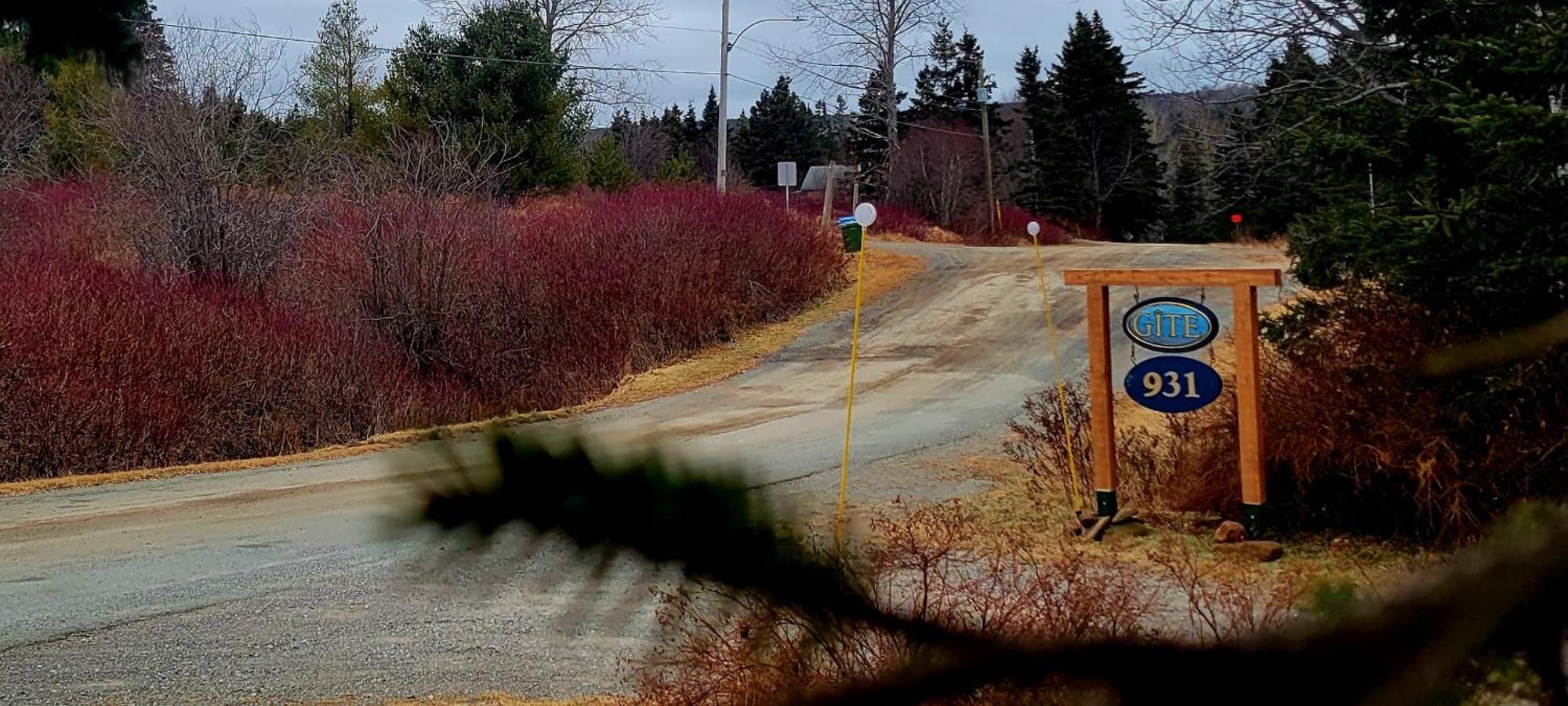 Gite Aux Jardins De L'Anse Percé Exterior foto